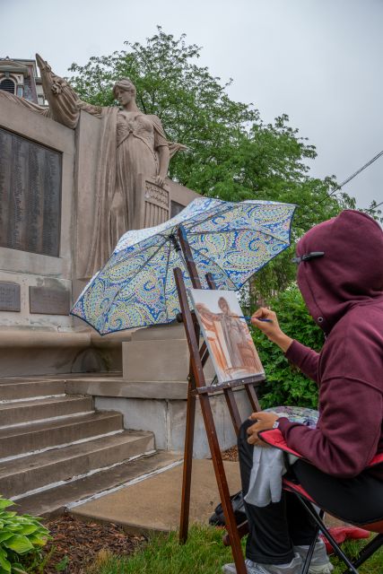 Plein Air Artists at Work